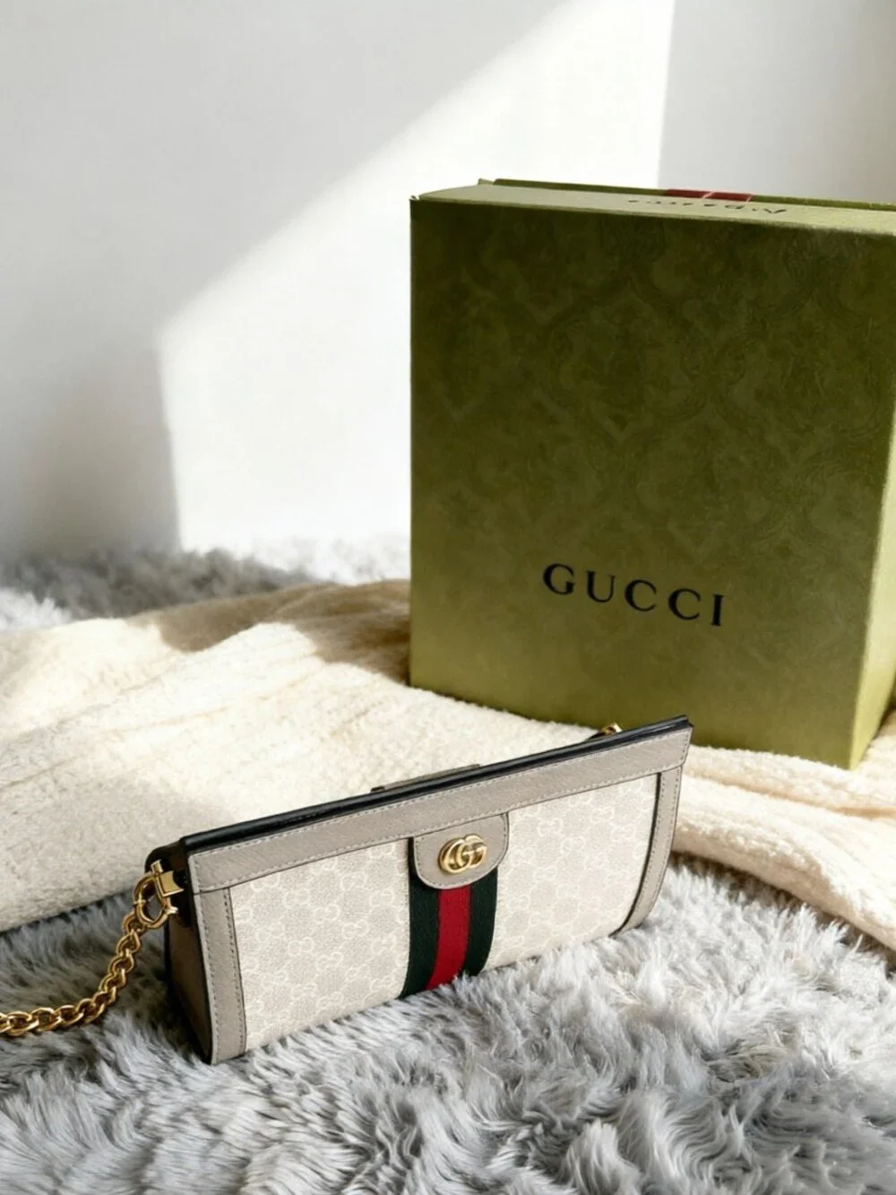 GUCCI Ophidia GG small shoulder bag